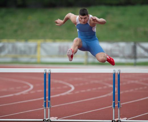 Hurdling is one of many common events in a heptathlon.