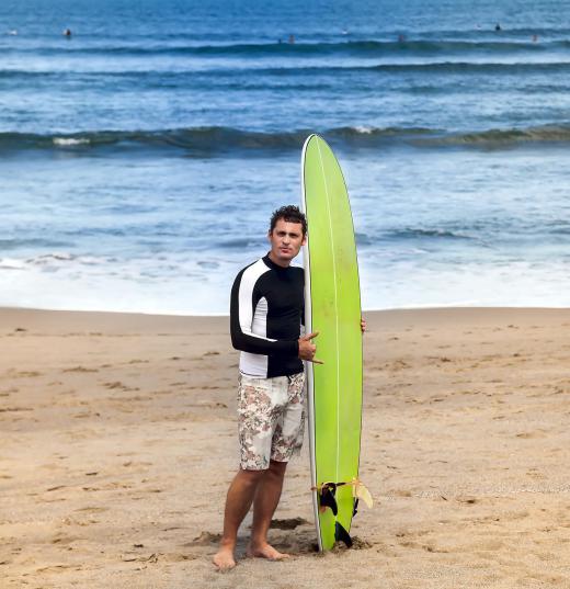 Leashes allow surfers to stay connected to their boards.