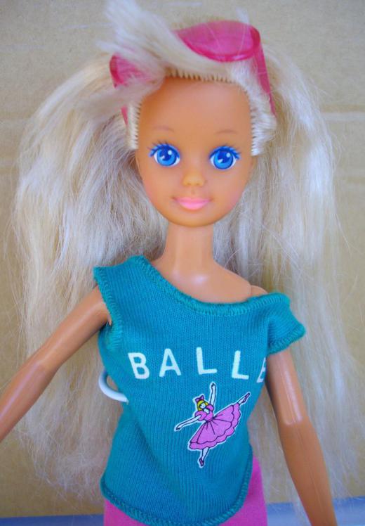 Barbie's younger sister is named Skipper.